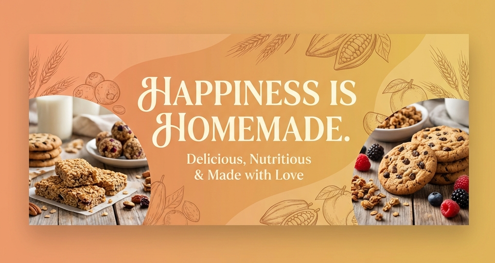 Homemade Healthy Bites Banner
